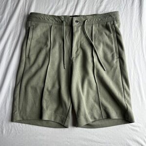 H&M Mens Shorts Sage Green Sweats Soft Size Small 30 Drawstring